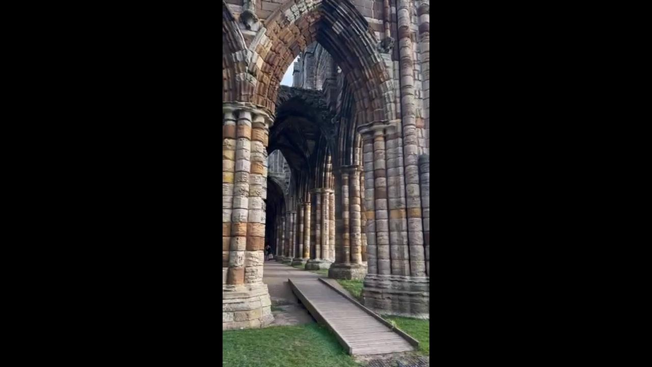 Video thumbnail for Gothic Stroll through Whitby Abbey in Dracula Season
