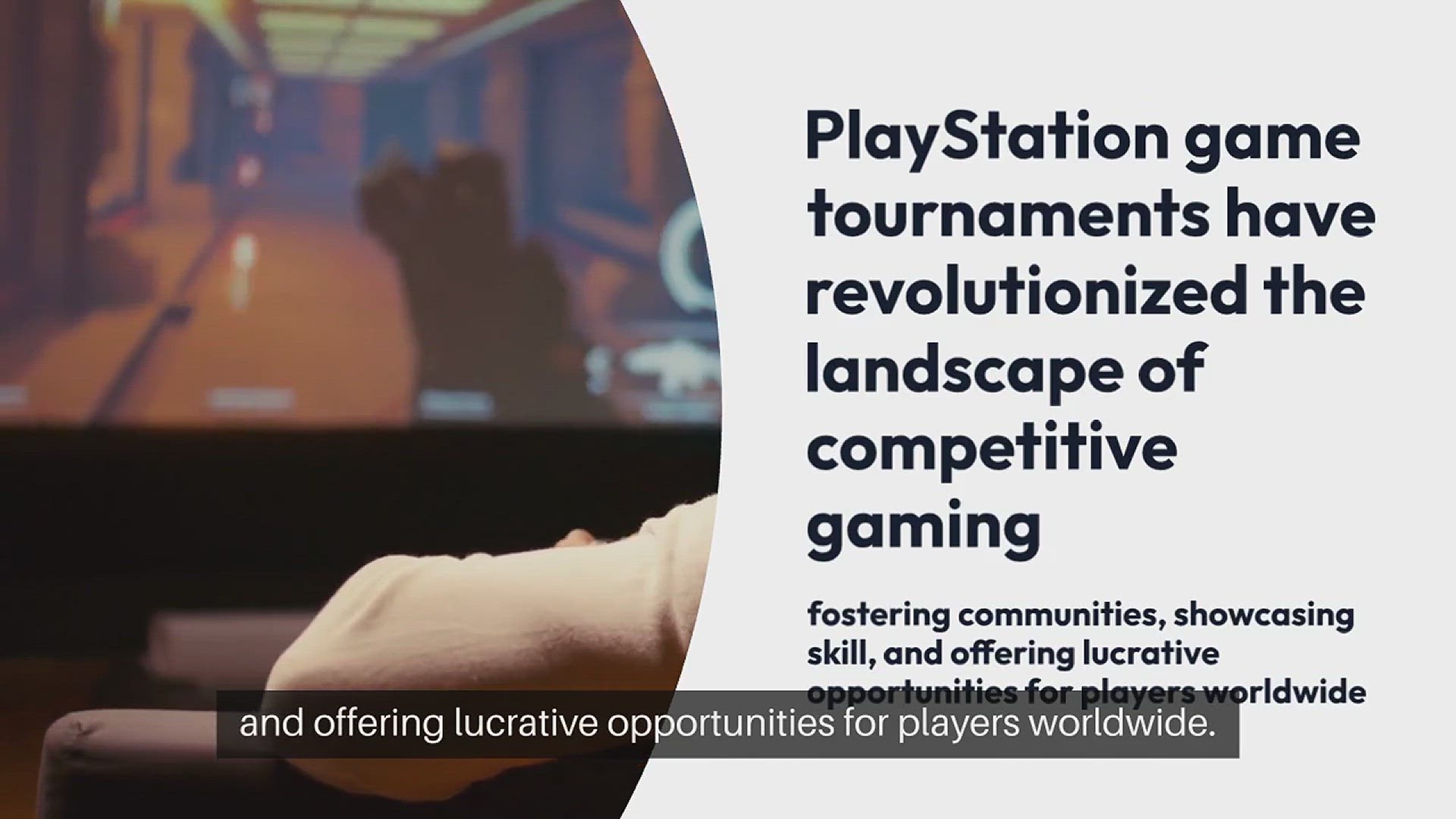 'Video thumbnail for PlayStation Game Tournaments'
