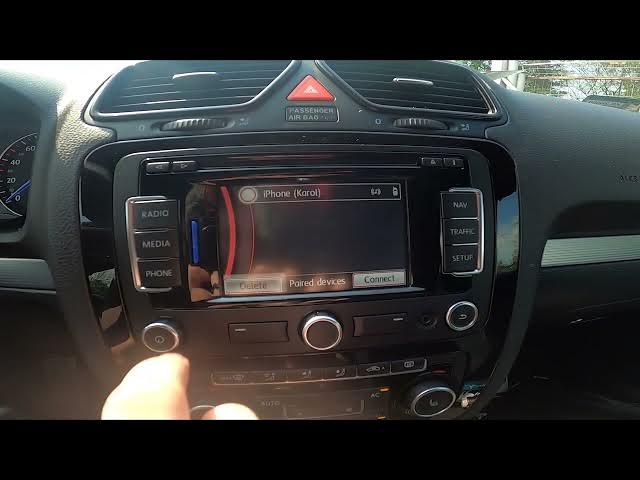 Video thumbnail for How to Forget Smartphone From Bluetooth Settings in Volkswagen Scirocco III ( 2008 - 2017 )