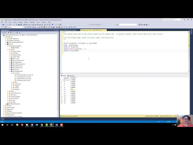 Video thumbnail for Problem 1 | Essential SQL