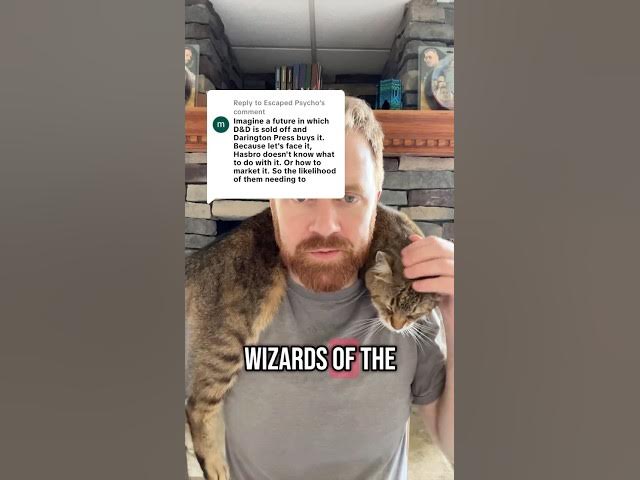 Video thumbnail for I don’t think there’s a world where Darrington Press owns DnD