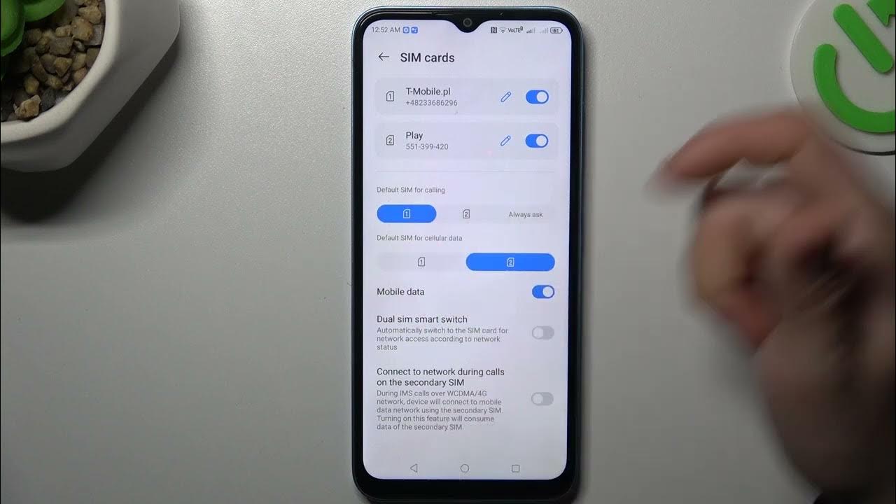 Video thumbnail for How to Switch SIM Card Preferences on ZTE Blade A73
