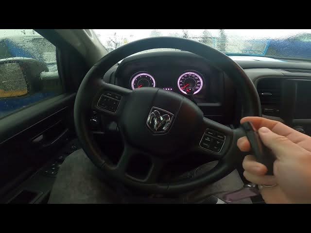 Video thumbnail for How to Use Panic Button on Key Fob of Dodge RAM 1500 II ( 2019 - now )