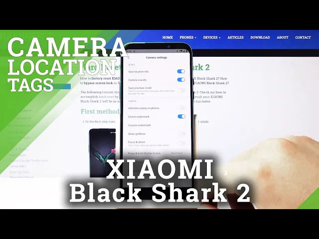Video thumbnail for How to enable Camera Location Tags in Xiaomi Black Shark 2 - Use Geotags