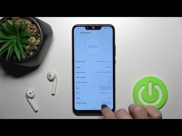 Video thumbnail for How to Check Model Info on Huawei Mate 20 Lite - Find Model Info