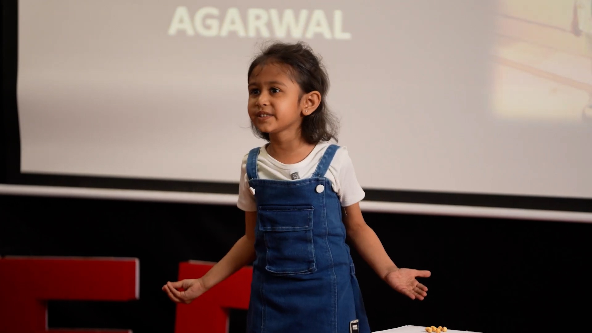 Video thumbnail for Youngest TedX speaker (female) - Laranyaa Agarwal at 5 years and 52 days
