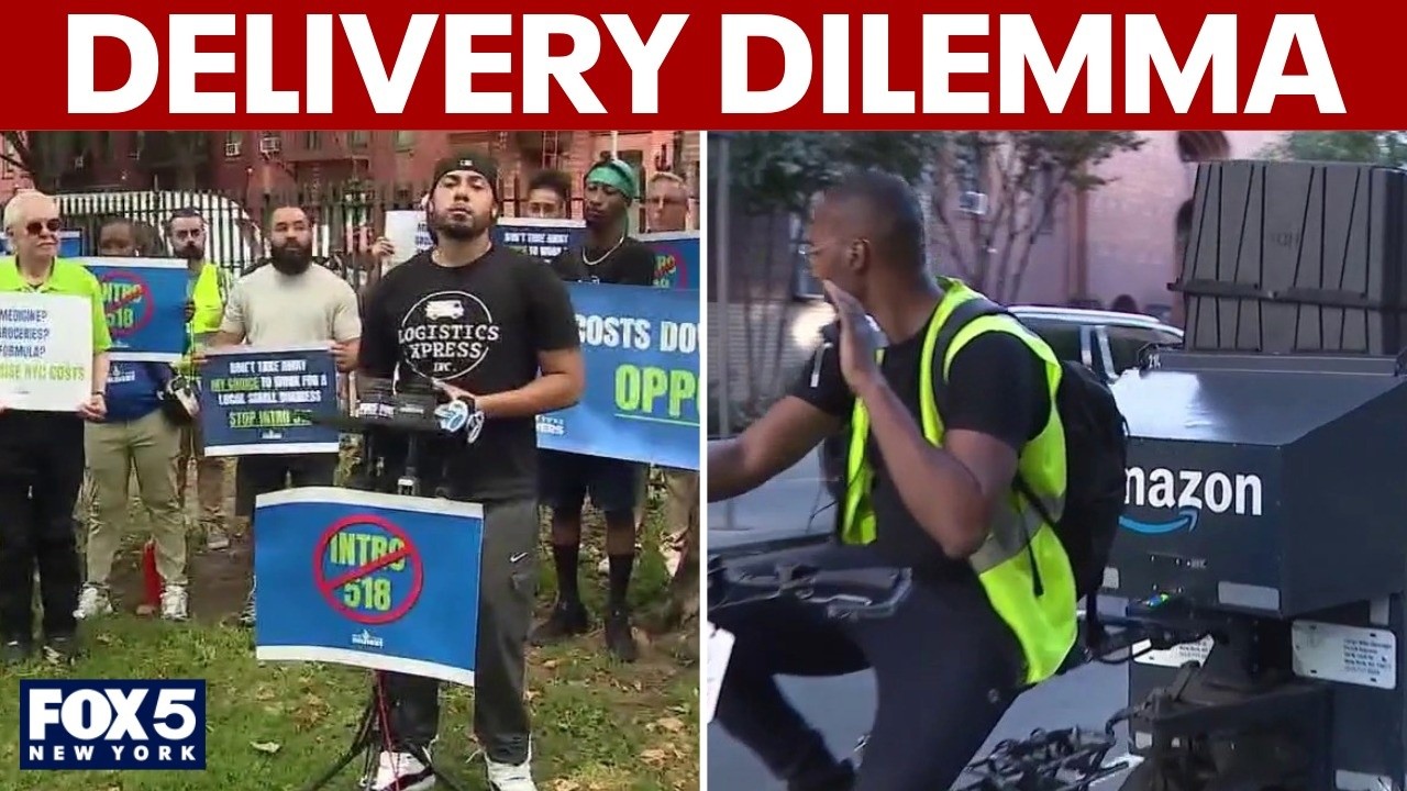 Video thumbnail for Amazon subcontractors pushing for worker protections