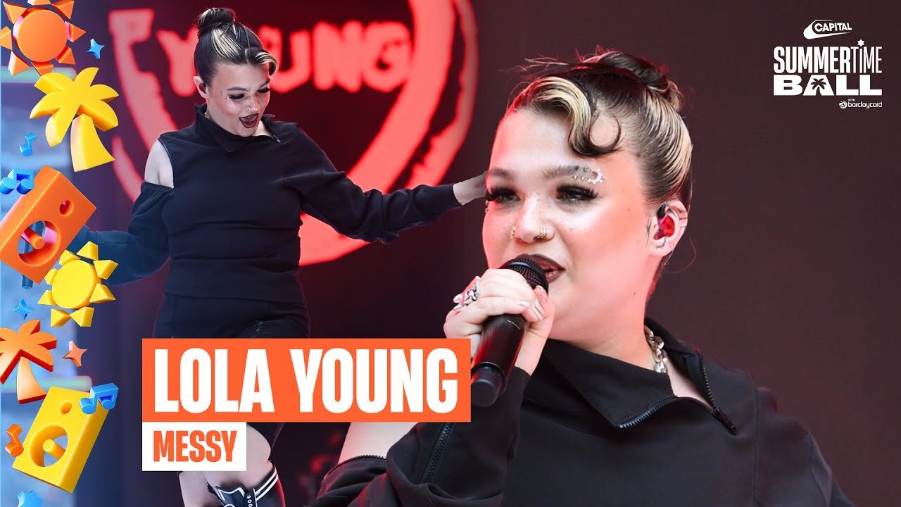 Video thumbnail for Lola Young - Messy (Live at Capital's Summertime Ball 2025)