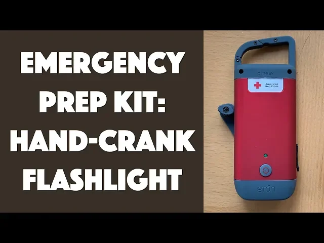 Video thumbnail for Eton CLIPRAY Hand-Crank Flashlight - Review