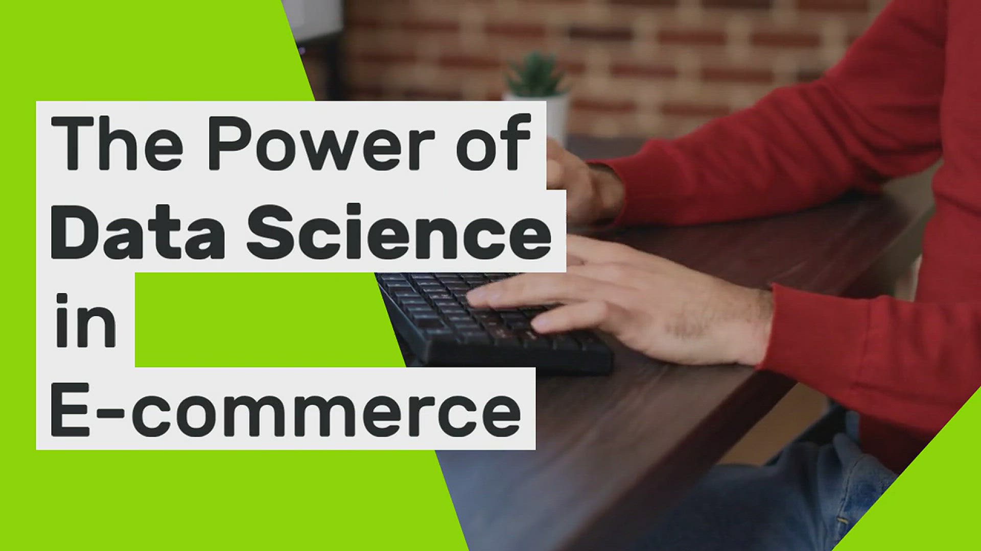 'Video thumbnail for Top Applications of Data Science in E-commerce'