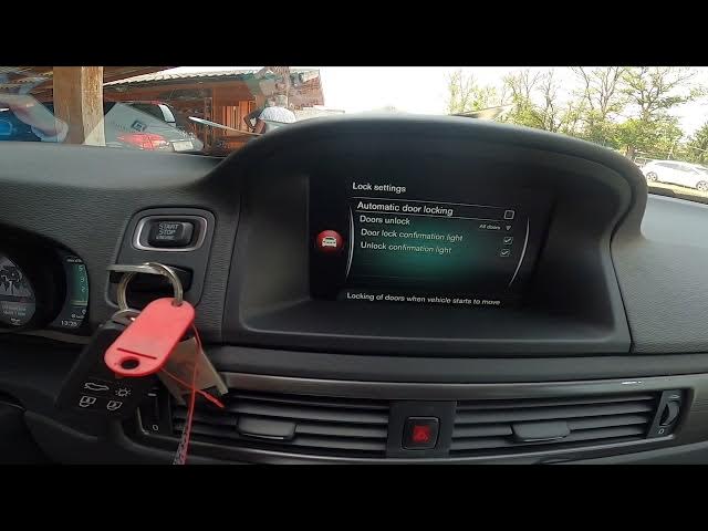 Video thumbnail for How to Find and Manage Door Lock Settings in VOLVO V70 III ( 2007 – 2016 )