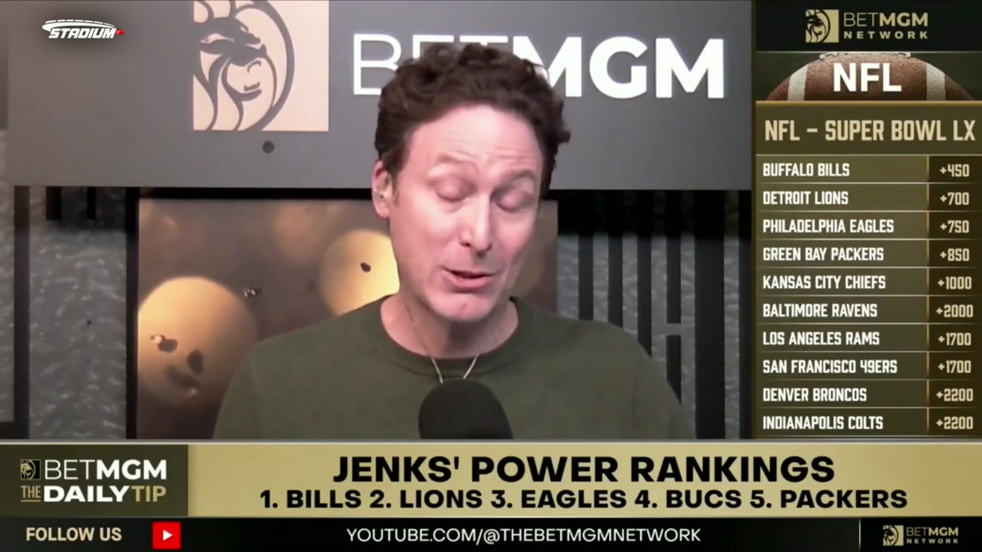 'Video thumbnail for Michael's Top 5 NFL Teams Entering Week Six'