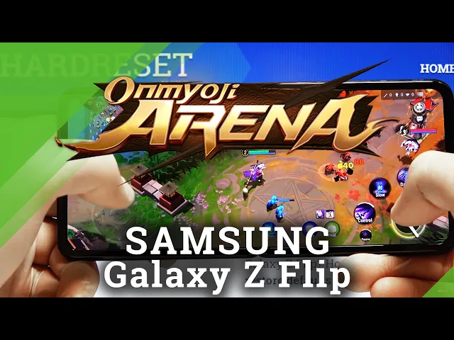 Video thumbnail for Onmyoji Arena on SAMSUNG Galaxy Z Flip – High Graphics Checkup