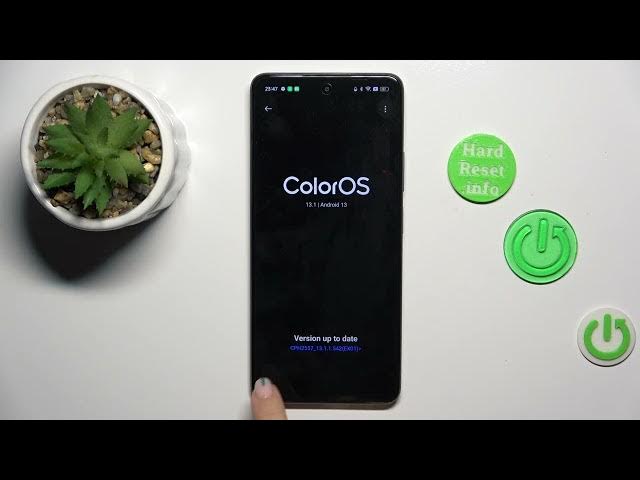 Video thumbnail for How to Check for Pending System Software Updates on OPPO A2