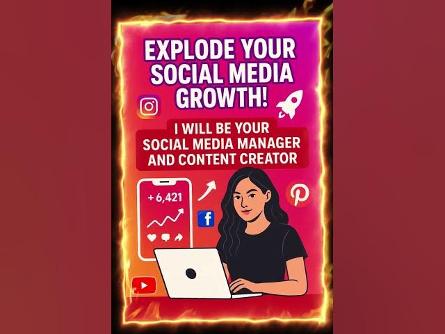 Video thumbnail for Social Media Manager Services | Grow Followers, Engagement & Sales with Expert Management