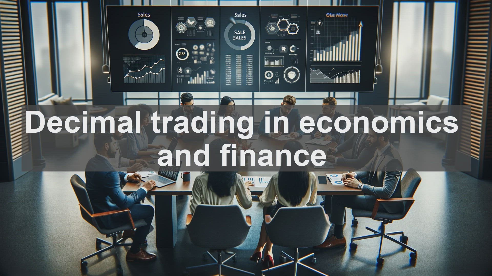 'Video thumbnail for Decimal trading in economics and finance'