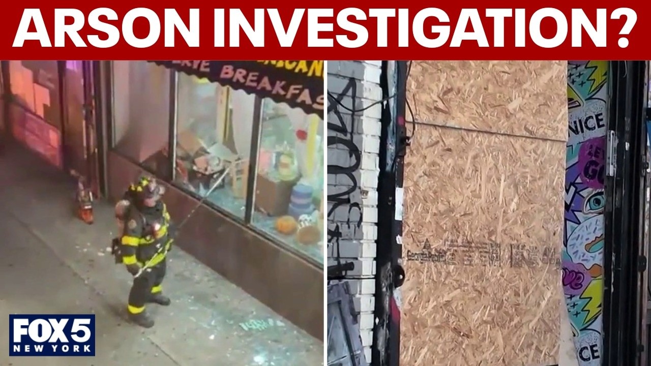 Video thumbnail for Potential arson investigation underway in the Bronx, sources say