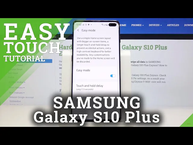 Video thumbnail for How to Switch On Easy Mode in SAMSUNG Galaxy S10 Plus – Check Simple Mode