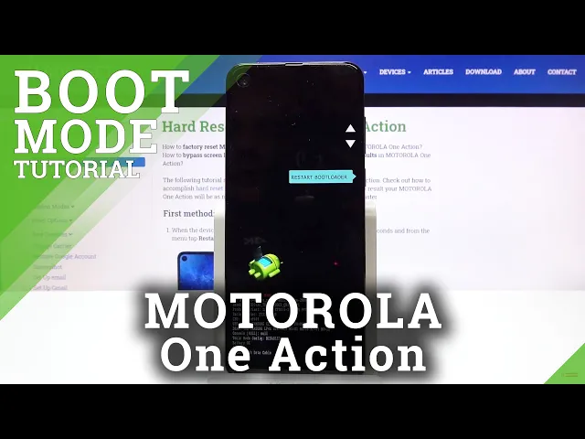 Video thumbnail for How to Enter & Use Boot Mode on Motorola One Action –  Choose Modes