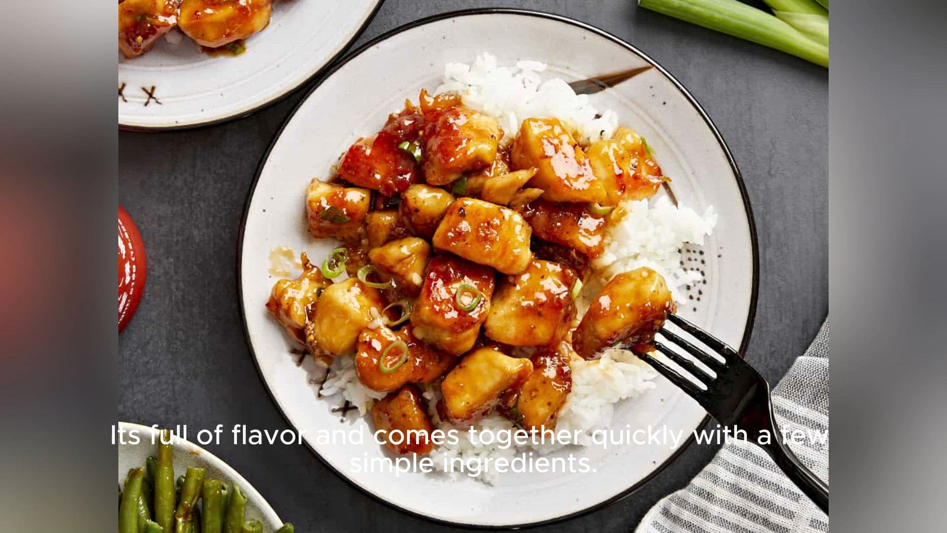Video thumbnail for honey garlic chicken recipe