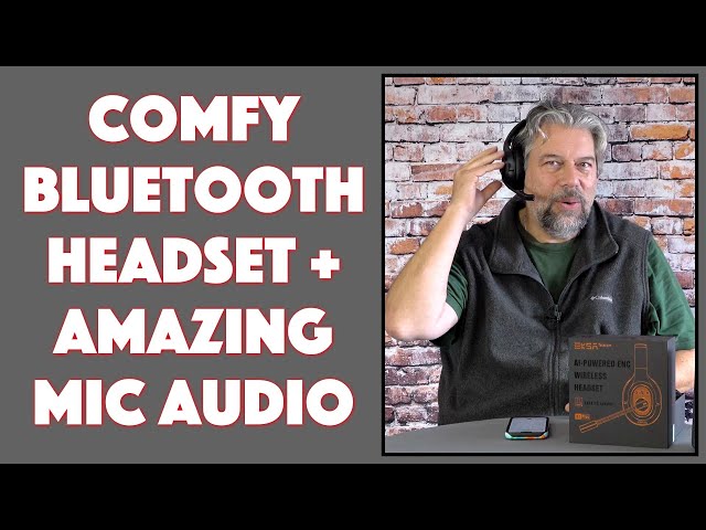 Video thumbnail for EKSA H1 Plus Trucker Bluetooth Headset -- DEMO & REVIEW