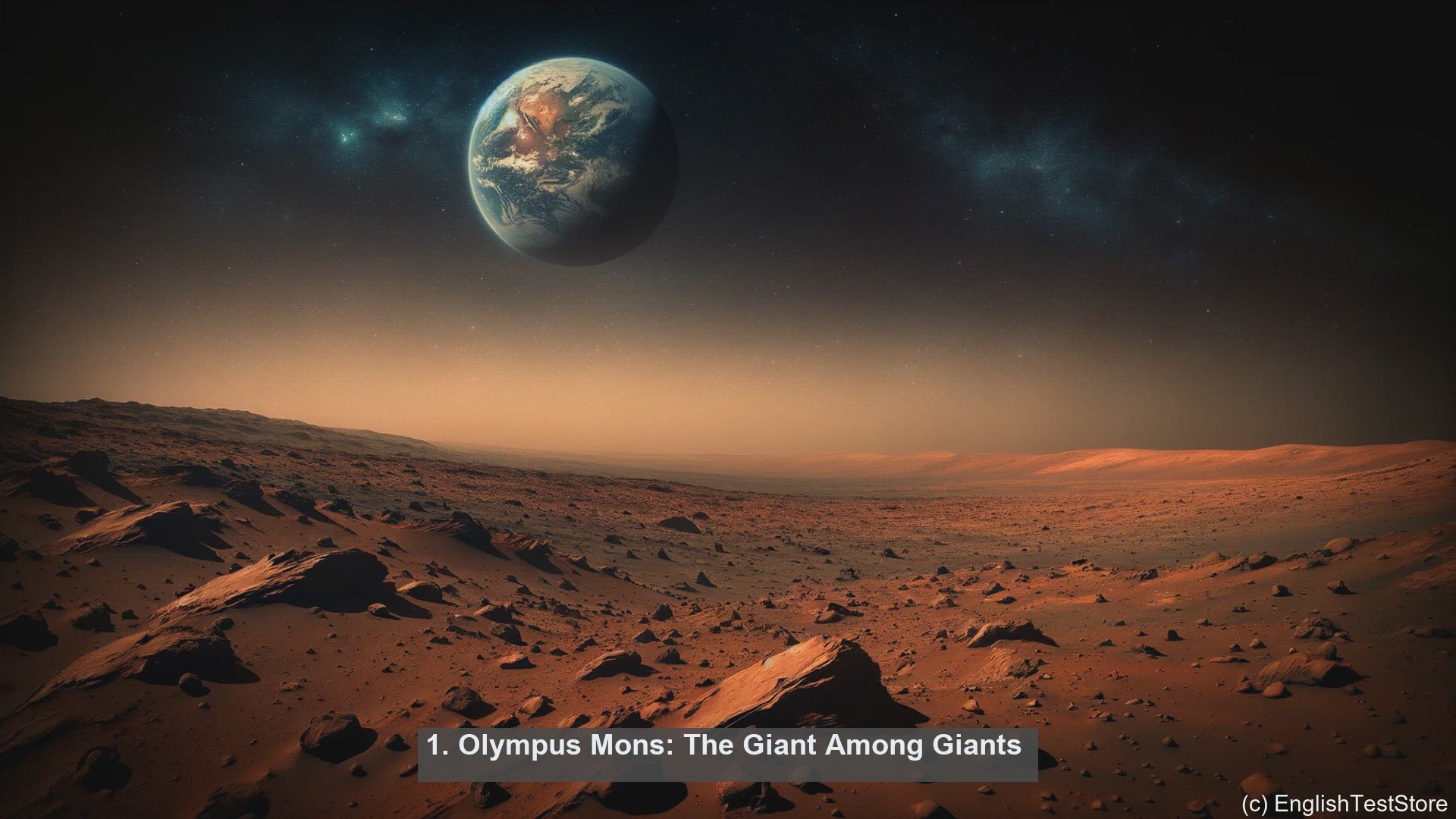 'Video thumbnail for 10 Things You Didn't Know About Mars's Volcanoes'