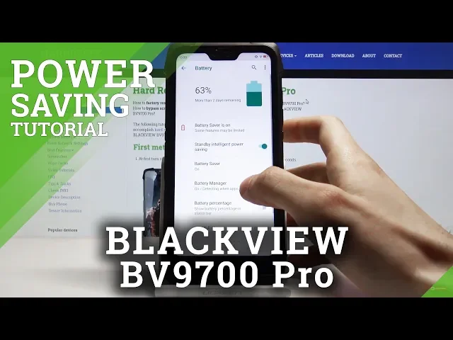 Video thumbnail for How to Enable Power Saving Mode in Blackview BV9700 Pro – Extend Battery Life