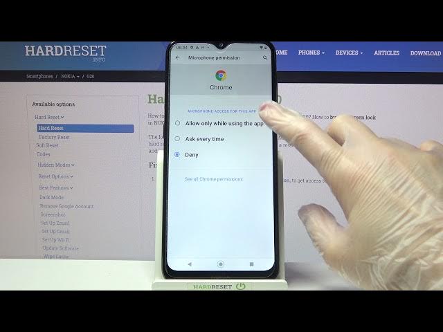 Video thumbnail for How to Change Apps Permissions on Nokia G20 –  Manage Apps Permissions