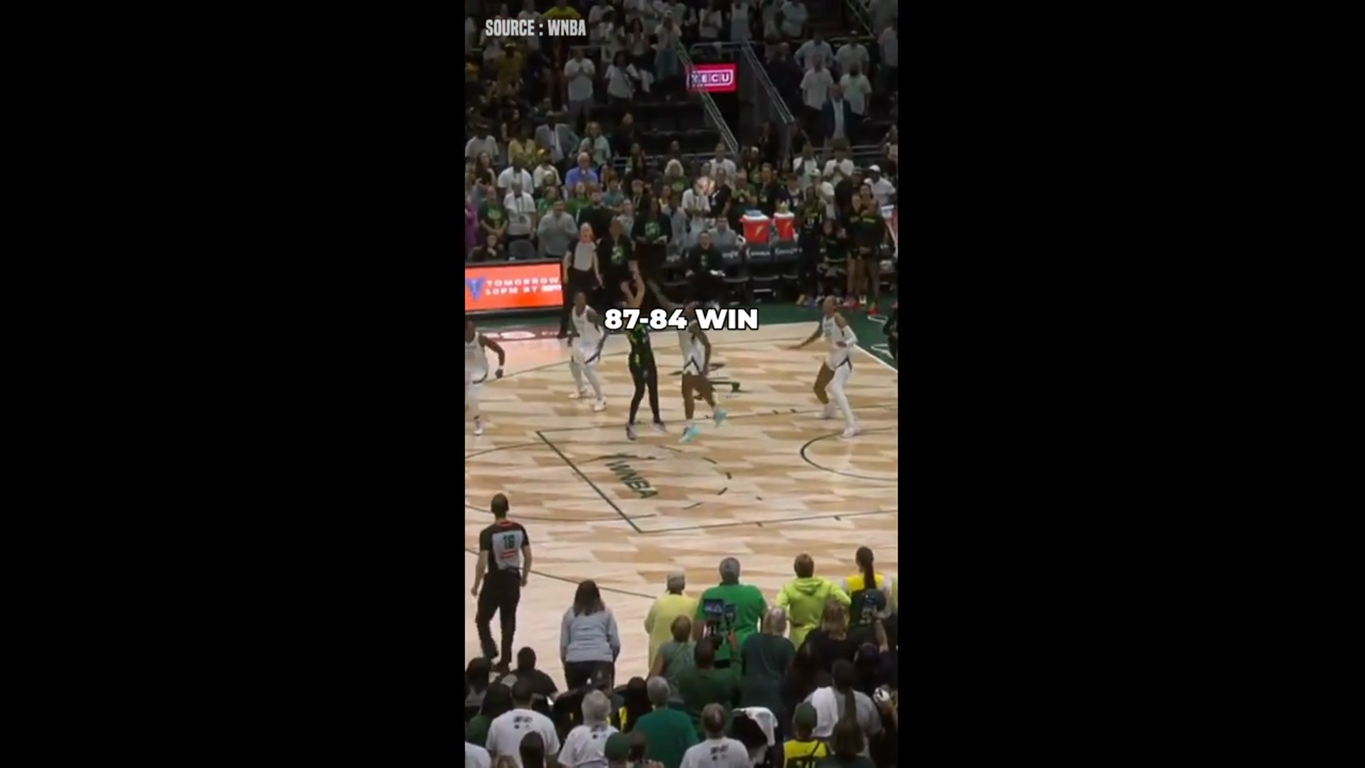 'Video thumbnail for Skylar Diggins Drills Clutch Jumper to Snap Aces Win Streak, Clinch Game 2 Win for Storm'