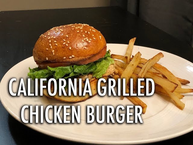 Video thumbnail for Juicy California Grilled Chicken Burger Recipe | Best Chicken Burger Recipes | Cooking with Anadi