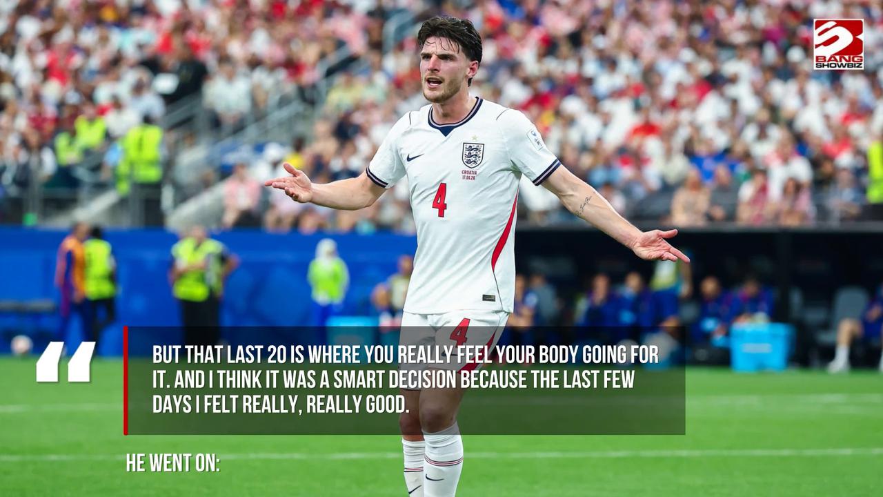Video thumbnail for Declan Rice reveals secret struggle with nerve pain