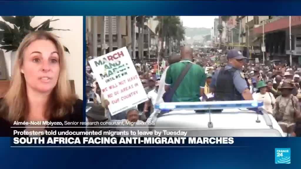 Video thumbnail for 'Politically expedient around the world': Immigrants in South Africa face wrath of xenophobia