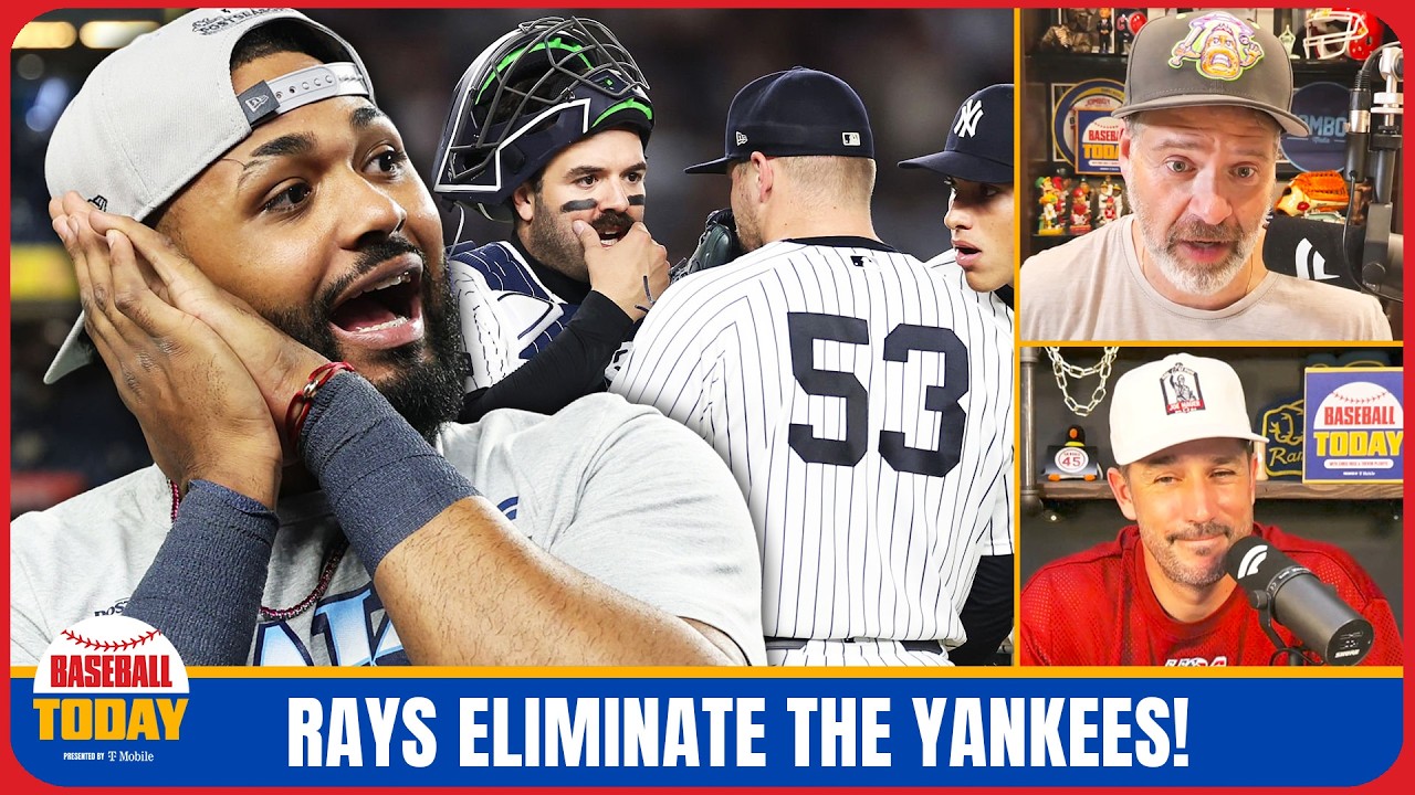 Video thumbnail for Yankees fall short AGAIN as Rays advance! | Baseball Today