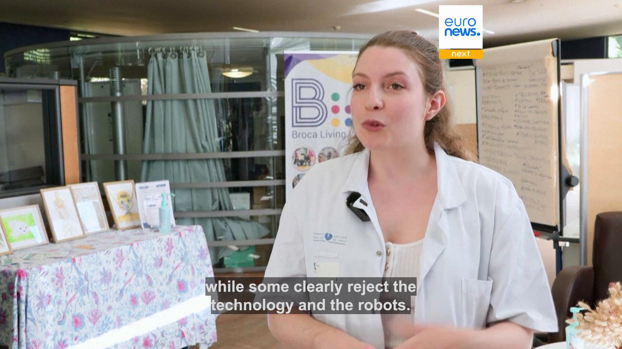 Video thumbnail for How AI and robots provide companionship for people with Alzheimer’s