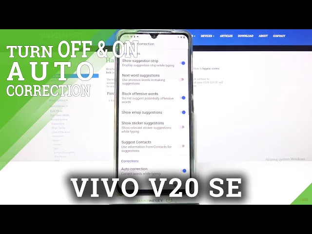 Video thumbnail for How to Enter Text Correction Options in VIVO V20 SE - Open Text Correction Options