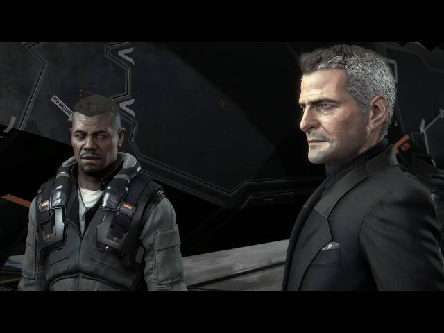 Video thumbnail for Deus Ex: Mankind Divided - Taking Care of Business: Meet Miller & Elias Chikane at The Helipad Scene