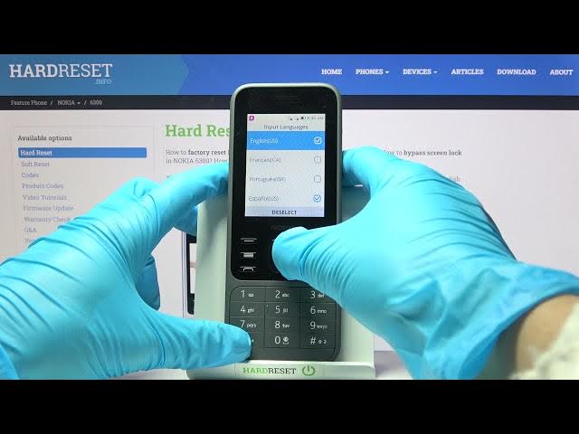 Video thumbnail for How to Change Keyboard Dictionary on Nokia 6300 4G – Dictionary Options