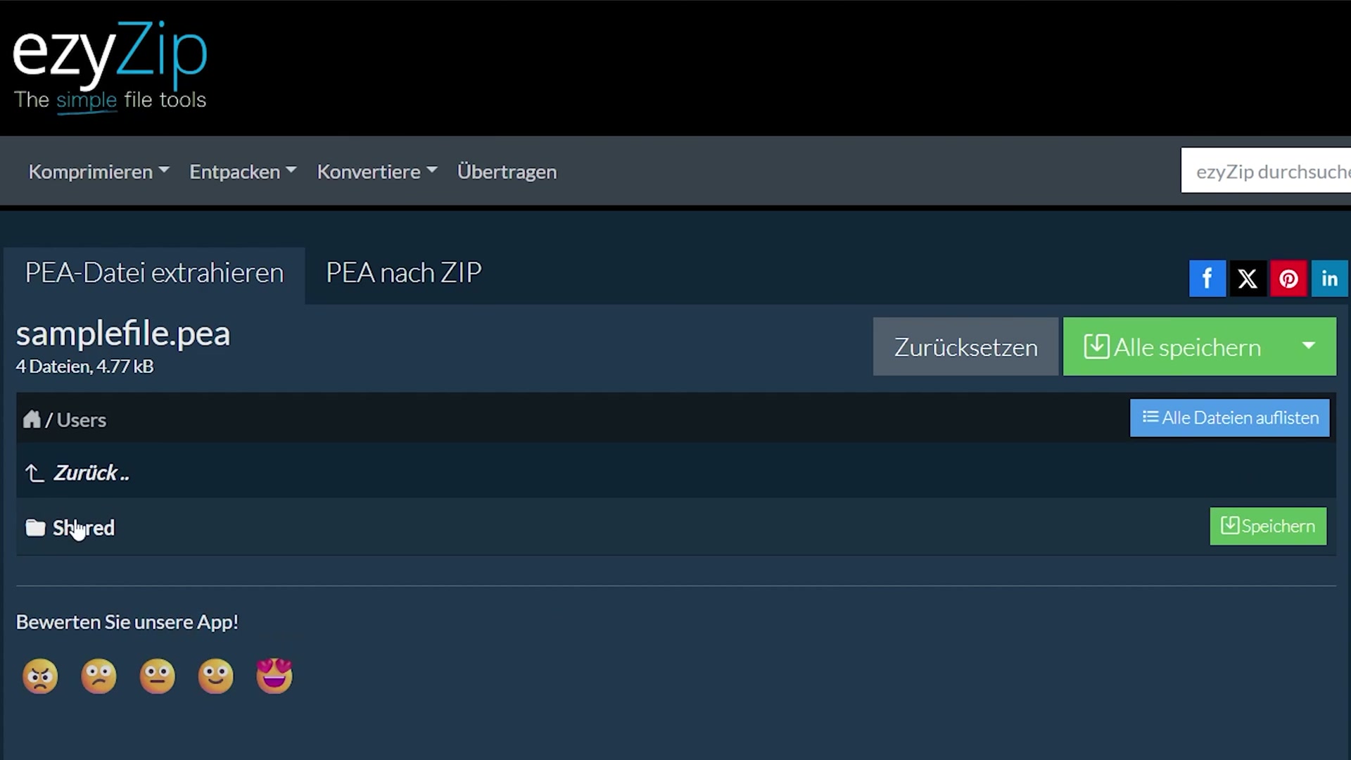 Video thumbnail for 📦 So Extrahieren Sie PEA-dateien Kostenlos Online │ Keine Softwareinstallation Erforderlich