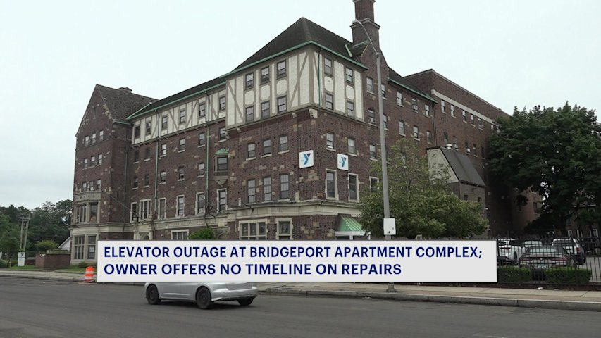 Video thumbnail for Bridgeport apartment elevator broken for weeks, property manager offers no timeline for repairs