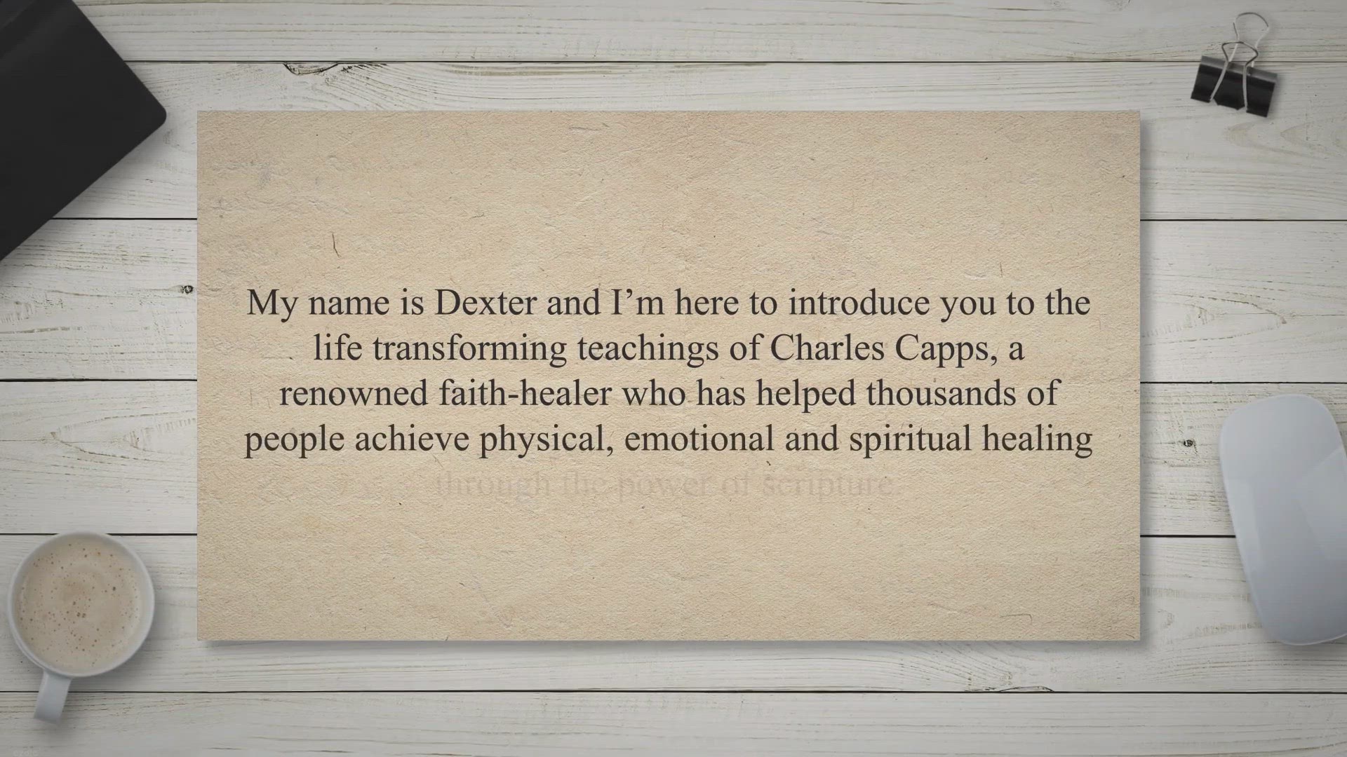 'Video thumbnail for Healing Scriptures Used by Charles Capps for Healing '