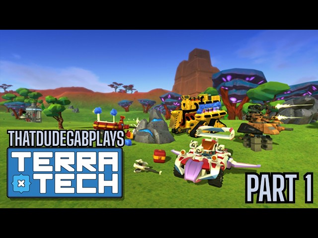 Video thumbnail for TerraTech | First Time Playing (Building from Scratch)