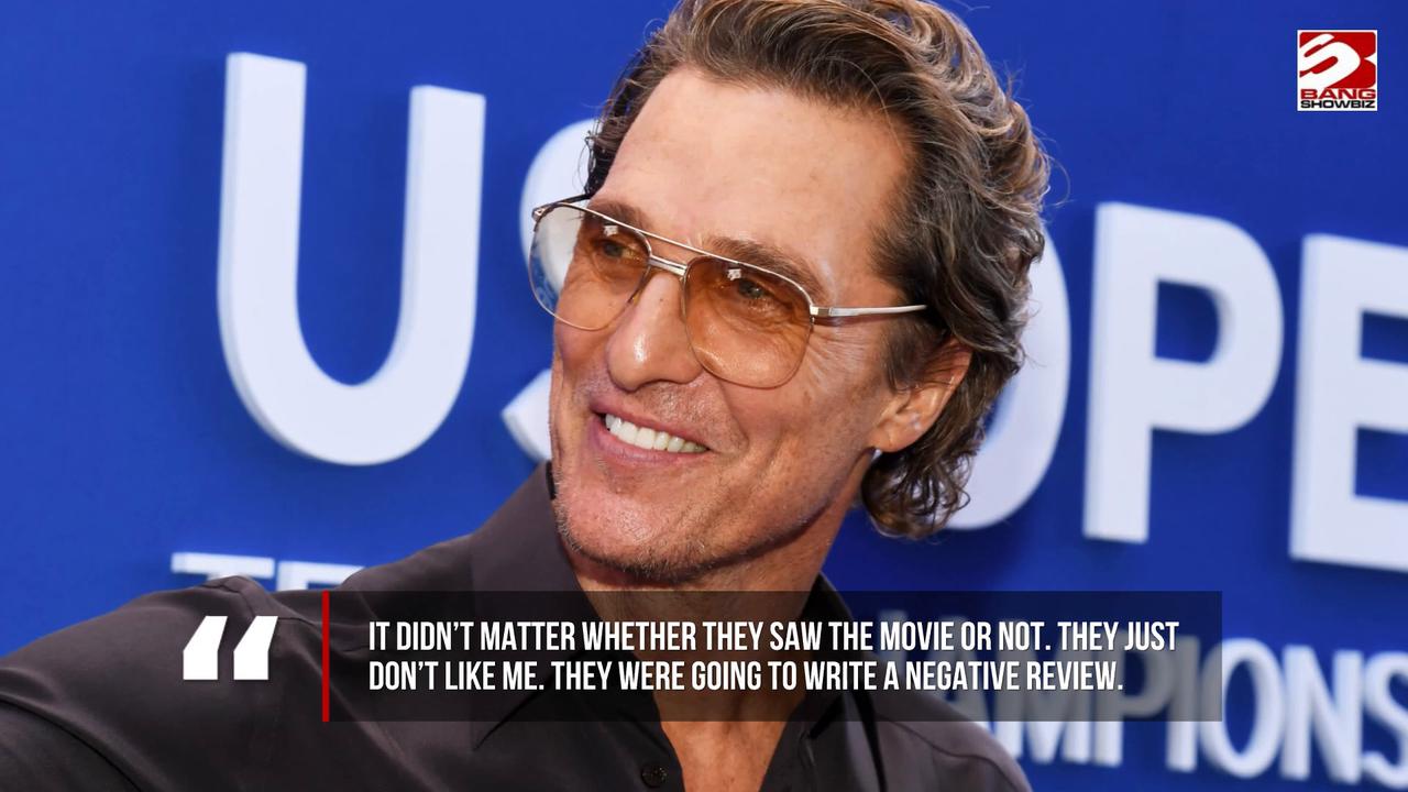 Video thumbnail for 'It was hard': Matthew McConaughey once 'spent two days' in the desert reading bad reviews about himself.