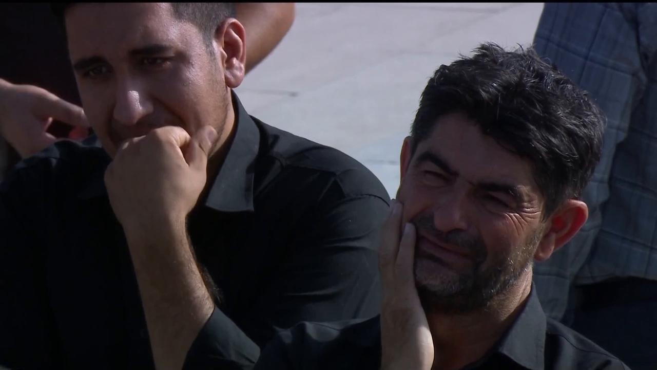 Video thumbnail for Iran: Public farewell ceremony for Ali Khamenei begins in Tehran.