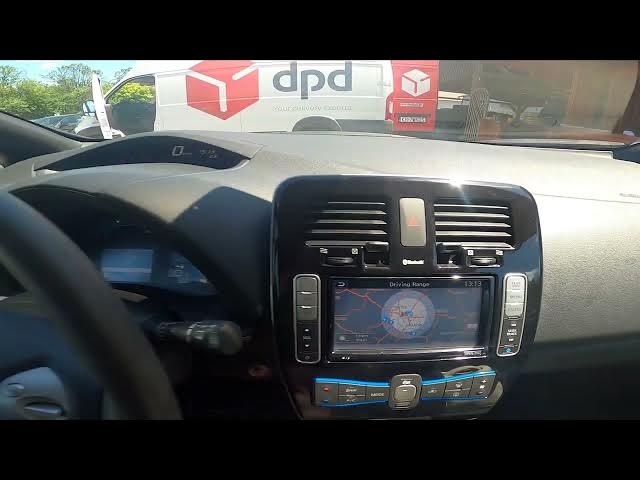 Video thumbnail for How to Check Actual Range of Your Nissan Leaf ( 2011 - 2017 ) - How Many Kilometers Until Refuel