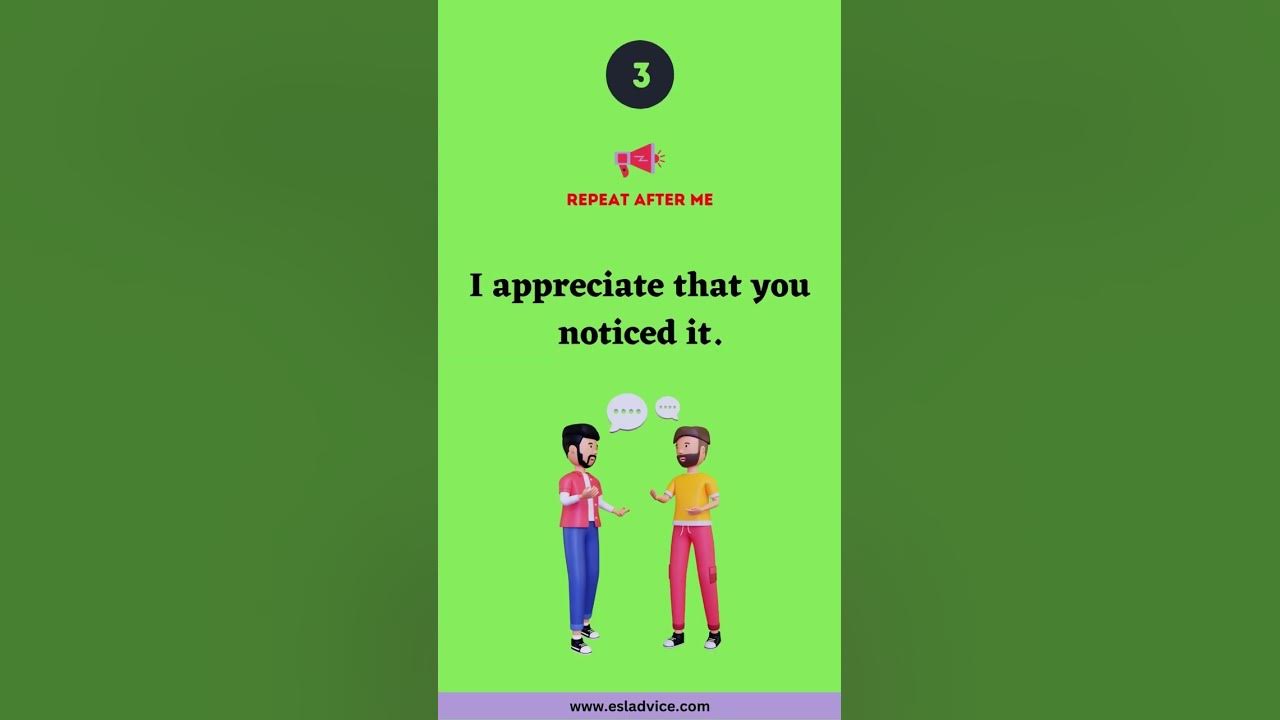 'Video thumbnail for 7 Smart Ways of Responding to Compliments in English - Part 2 ||  Spoken English || ESL Advice'