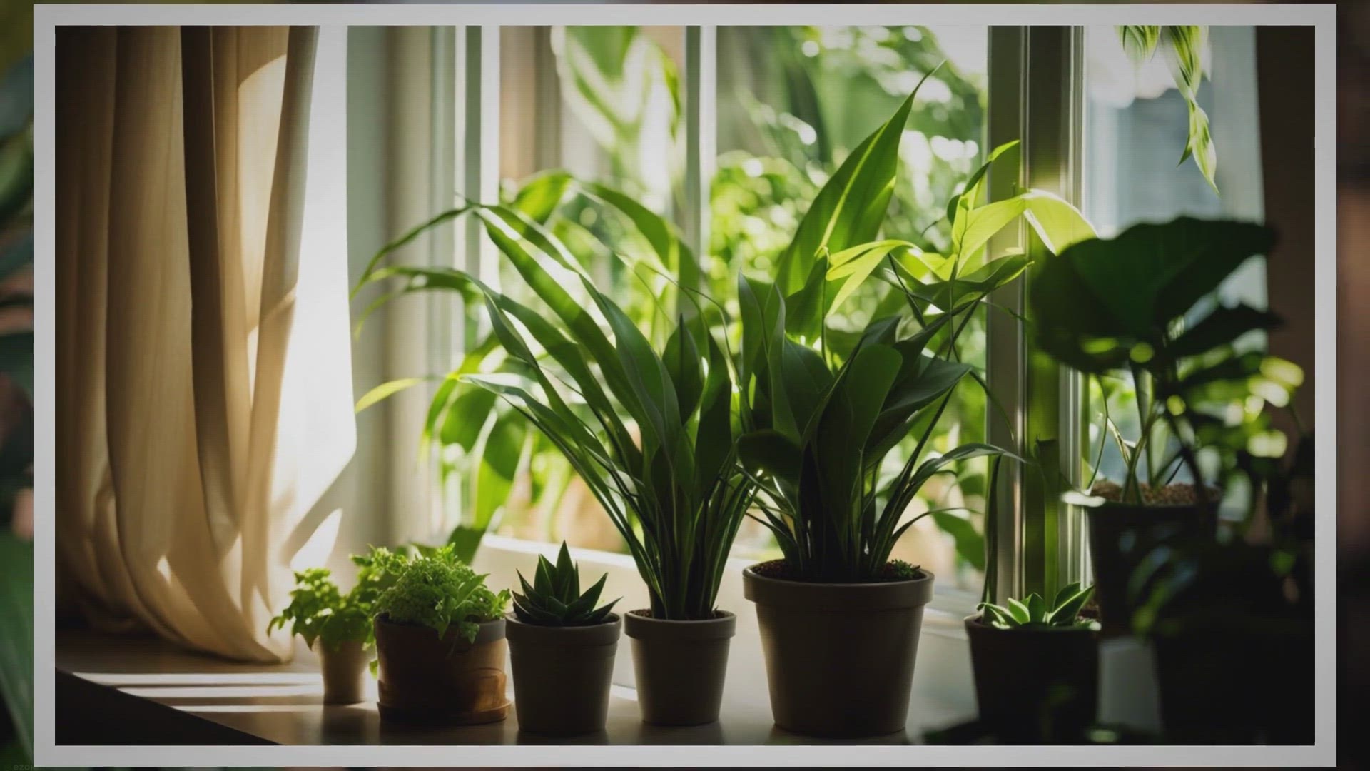 'Video thumbnail for Window Decorating Ideas with Indoor Plants: Practical Tips'