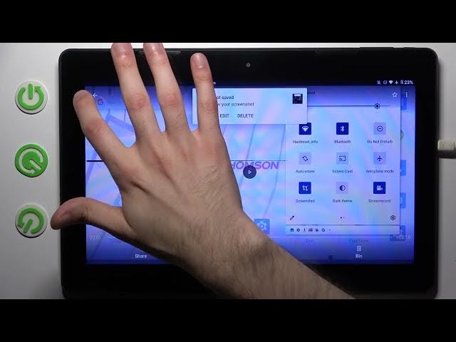 Video thumbnail for How To Take Screenshot With THOMSON Tablet