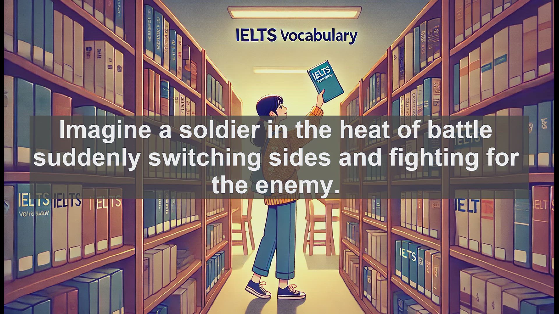 'Video thumbnail for 2000 Must Know IELTS 9.0 Vocabulary - Turncoat: The Word That Defines Betrayal and Switching Sides'