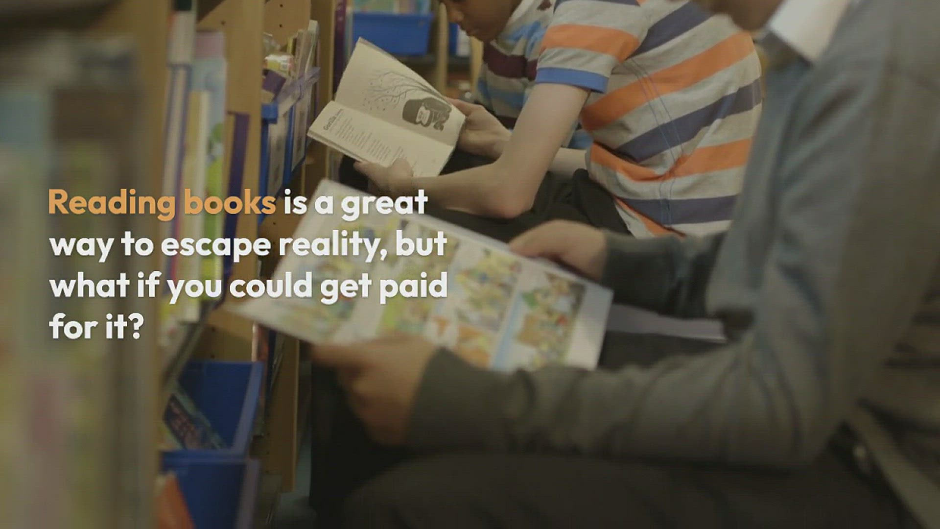 'Video thumbnail for 10 Ways To Get Paid To Read Books'