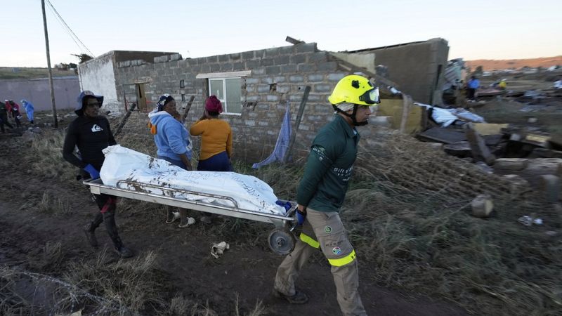 Video thumbnail for Devastating floods in Eastern Cape Leave 78 dead as rescue efforts continue